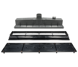 AVSC Single Pebble Top Channel Drain Black - Pentair In-Floor(A&A) | 288104