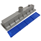 AVSC Single Pebble Top Channel Drain Dark Blue - Pentair In-Floor(A&A) | 288106