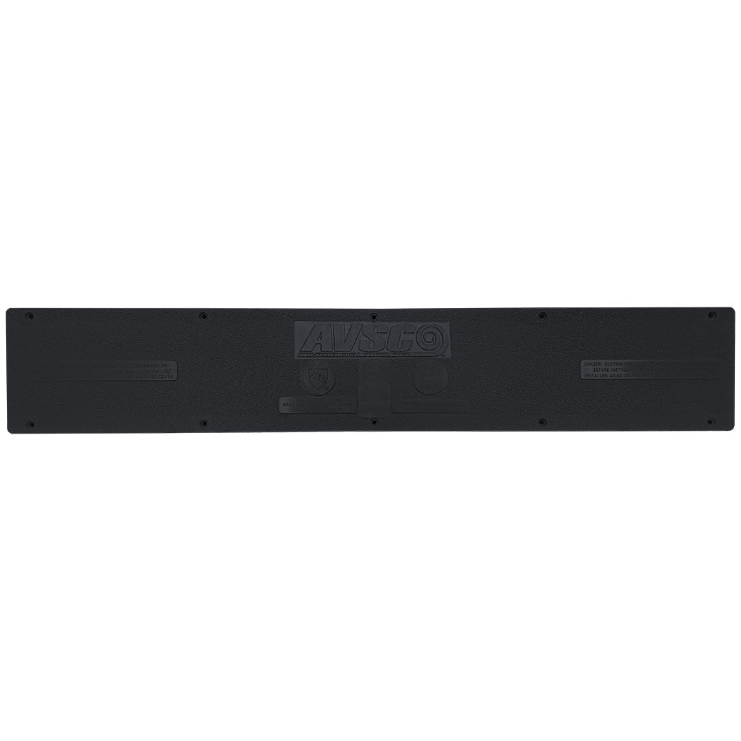 AVSC Standard Drain Top Cover Black - Pentair In-Floor(A&A) | 295304