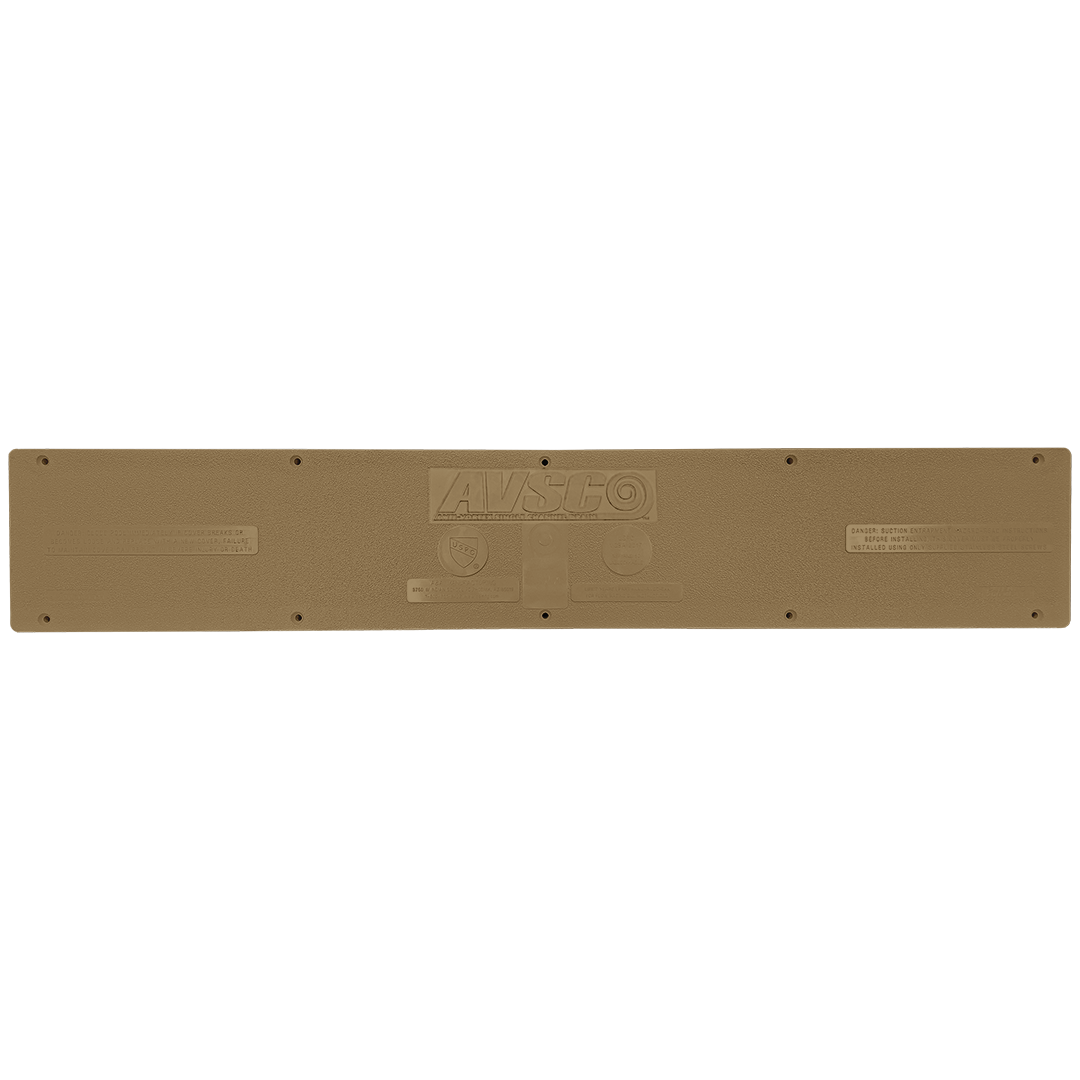 AVSC Standard Drain Top Cover Gold - Pentair In-Floor(A&A) | 295308
