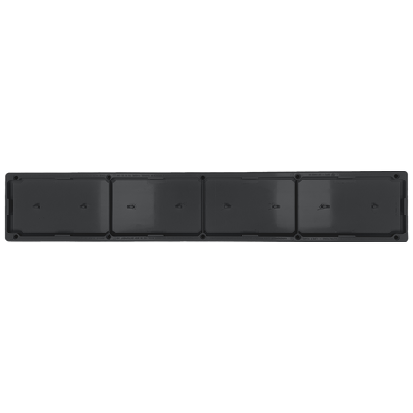 Black Pebble top cover replacement for Pentair AVSC, rectangular multi-panel cover