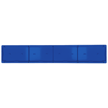 Dark blue Pebble top cover replacement for Pentair AVSC, rectangular with four panel sections