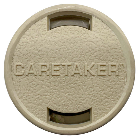 Light cream Caretaker 99 Bayonet in-floor pool cleaning head with round textured cover and recessed openings
