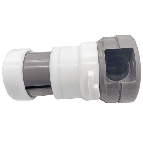 Light gray Caretaker 99 Bayonet in-floor pool cleaning head accessory