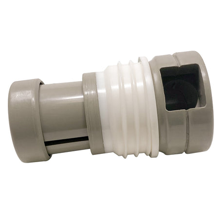 Caretaker 99 threaded in-floor pool cleaning head in pebble gold