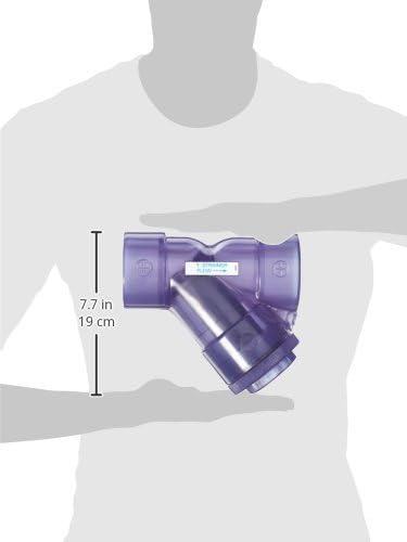 Hayward 2″ Clear PVC True-Union Y-Strainer, Socket | SKU YS00200SU