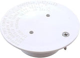 Floor Inlet Fitting Cover with Screw White || 25527-100-100