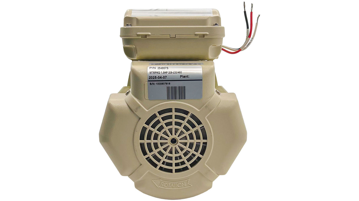 Pentair 1.5 HP, 3PH, 1SP, WFK-6 Replacement Motor || 354807S