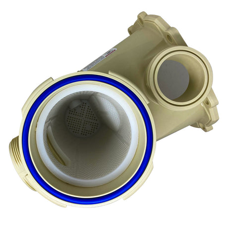 Pentair IntelliFlo3 pool pump volute assembly with hardware and blue gasket seal
