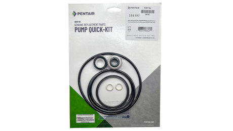 Pentair SuperFlo/SuperMax pump seal kit in retail packaging with O-rings and seals
