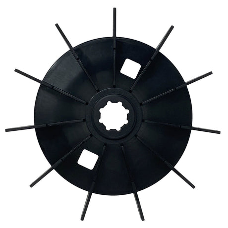 Black plastic motor cooling fan for Pentair IntelliFlo3 and IntelliPro3 pumps