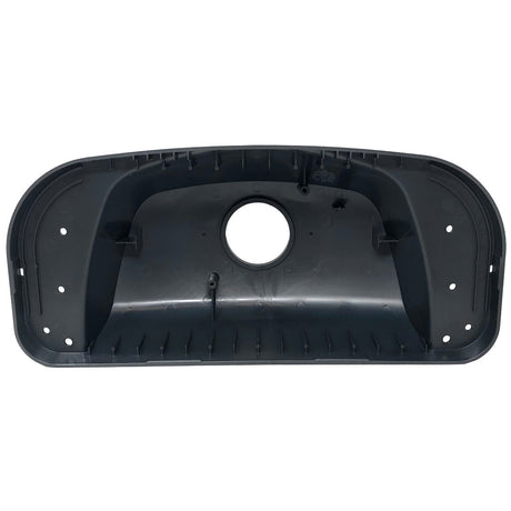 Black Pentair Dorado shroud with center circular opening and mounting holes