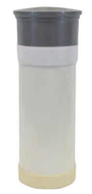 Pentair A&A 385003 QuikDekClor pool-side chlorine feeder in dark gray, manufacturer catalog image.