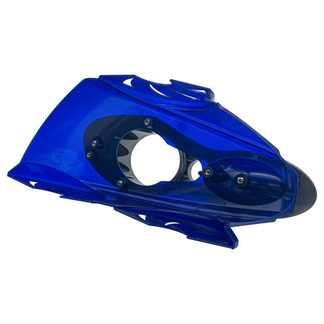 Blue Polaris 3900 Sport top housing assembly with mounting отверстия and central intake opening