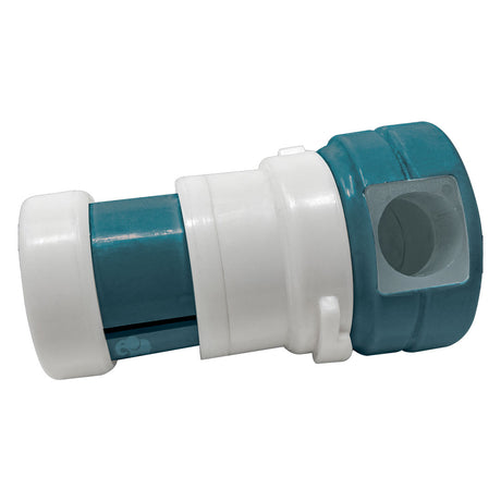 Tile blue and white Caretaker 99 high flow cleaning head with square inlet opening