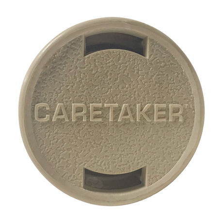 Light cream Caretaker 99 high flow cleaning head with textured round face
