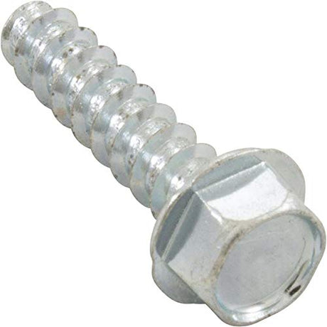 Silver hex-head mounting foot cap screw for Hayward Super II pump, SPX1600Z52