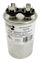 U.S Seal 35MFD 370V Round Run Capacitor | RD-35-370