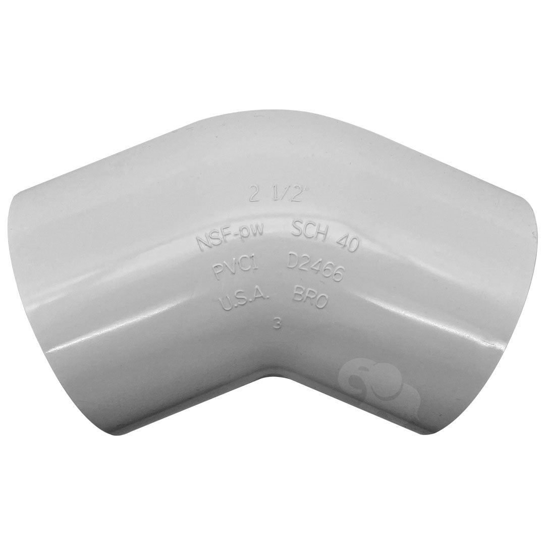 SCH 40 45° Elbow Slip 2-1/2" | 417-025