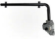 Hayward UHS gas conversion kit with black gas pipe and regulator assembly
