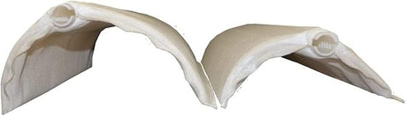 Pleatco replacement D.E. filter grid set with two white fabric filter grids, one full and one half size