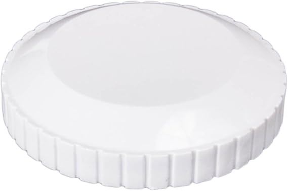 Threaded Cap, Flow Outlet, White || 25552-020-300