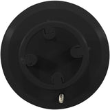 Black Floor Inlet Fitting Cover with Screws || 25527-104-100
