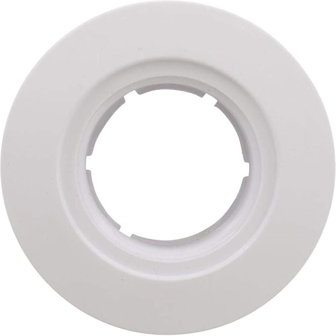 1-1/2" Socket x 2" Spigot White Fiberglass Pool Wall Fitting with Nut || 25523-500-000