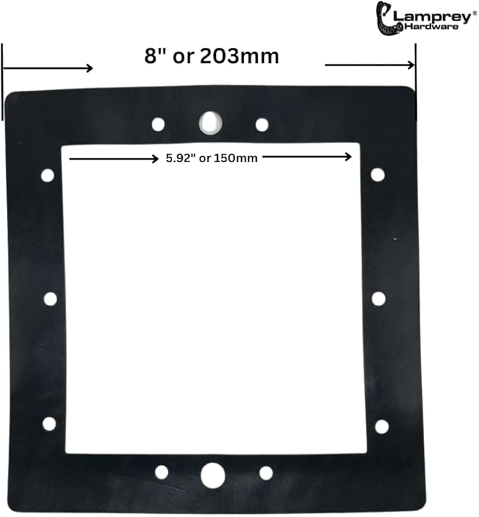 Hayward (SPX1090E) Vinyl Skimmer Gasket- Rubber || G-115R-Bagged