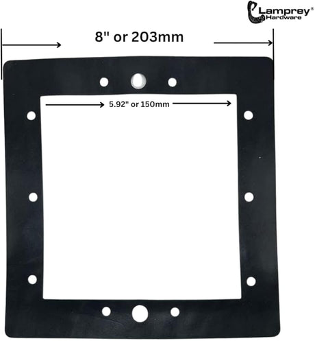 Hayward (SPX1090E) Vinyl Skimmer Gasket- Rubber || G-115R-Bagged