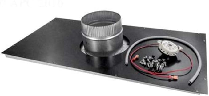 Hayward H500FD Heater 8" Indoor Vent Adapter Kit || UHXNEGVT15008
