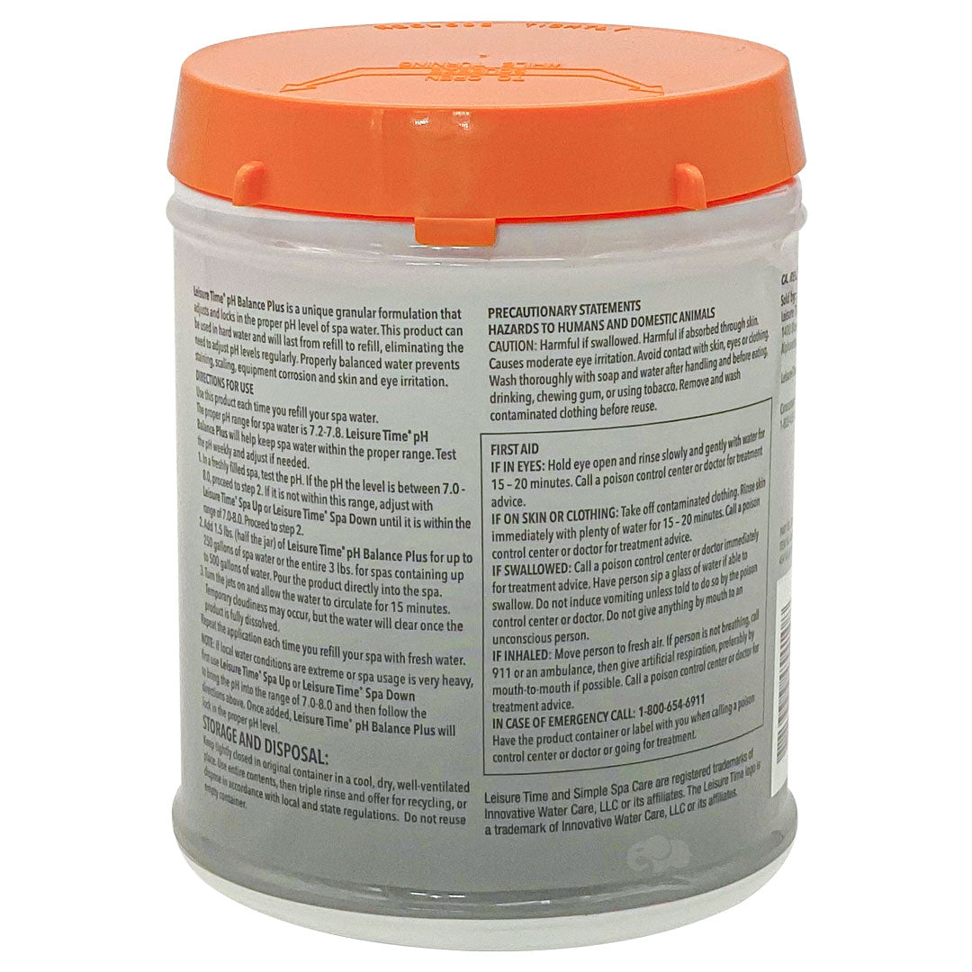 Leisure Time pH Balance Plus | pH Stabilizer for Spas