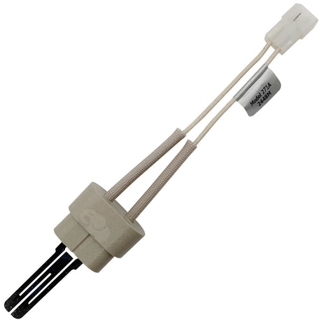 Pentair pool and spa heater tube sheet coil assembly replacement kit with ceramic connector and probe leads