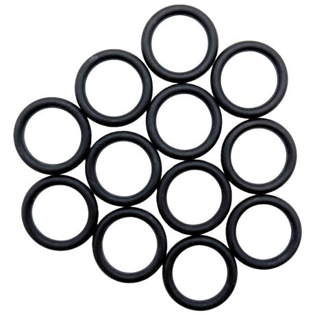 Black rubber O-rings for Pentair tube sheet coil assembly replacement kit