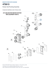 Pentair Inlet Plumbing Assembly | 475613