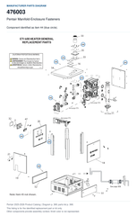 Pentair Manifold-Enclosure Fasteners | 476003