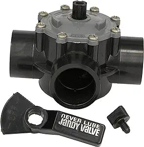 Jandy Never Lube Valve (Standard Diverter) 1 1/2"-2" Positive Seal, 3-Port (Internal/External)