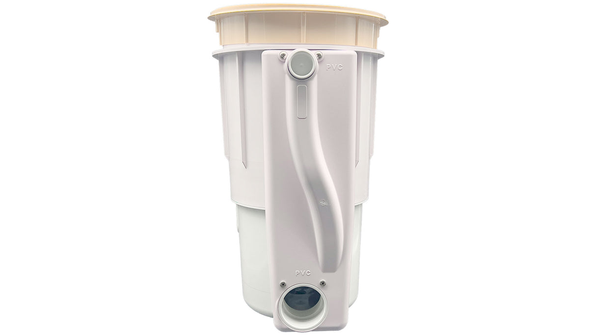 QuikSkim Complete with Protecta Foam (White Body)(Tan Ring Lid) - Pentair In-Floor(A&A) | 505107