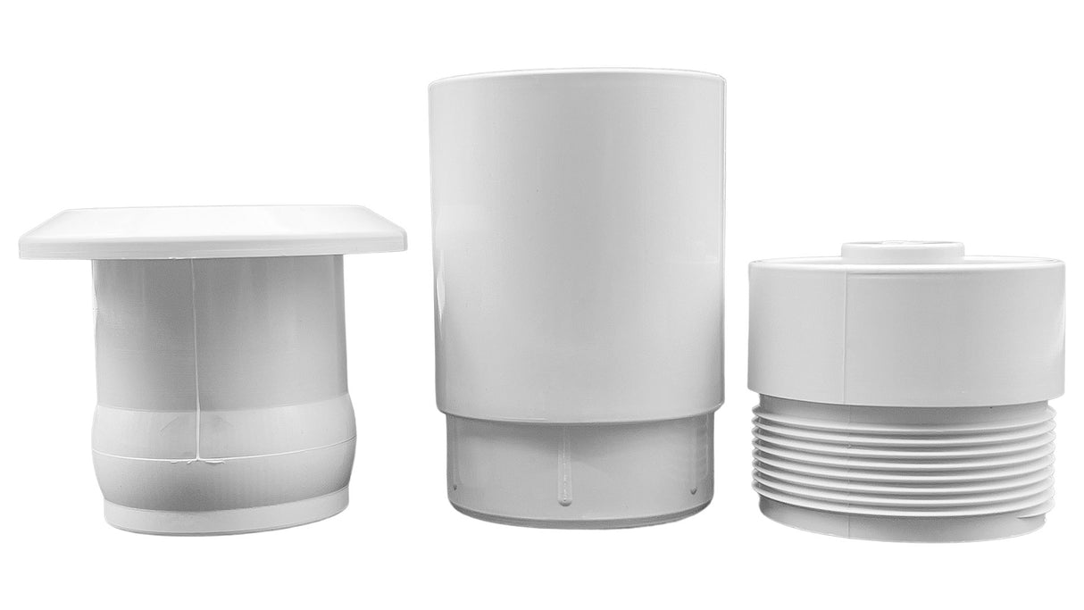 QuikSkim Complete with Protecta Foam (White Body)(Tan Ring Lid) - Pentair In-Floor(A&A) | 505107