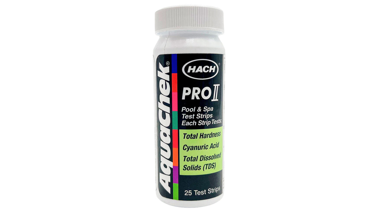 Aquachek Pro II 4-in-1 Test Strips 25 Count | 512084
