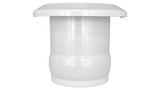 Wall Fitting 2'' SCH40 White Knock-In | Model 516479