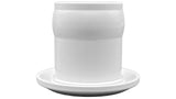 Wall Fitting 2'' SCH40 White Knock-In | Model 516479