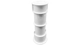 Volleyball Pole Holder Flange - White | 519-6710