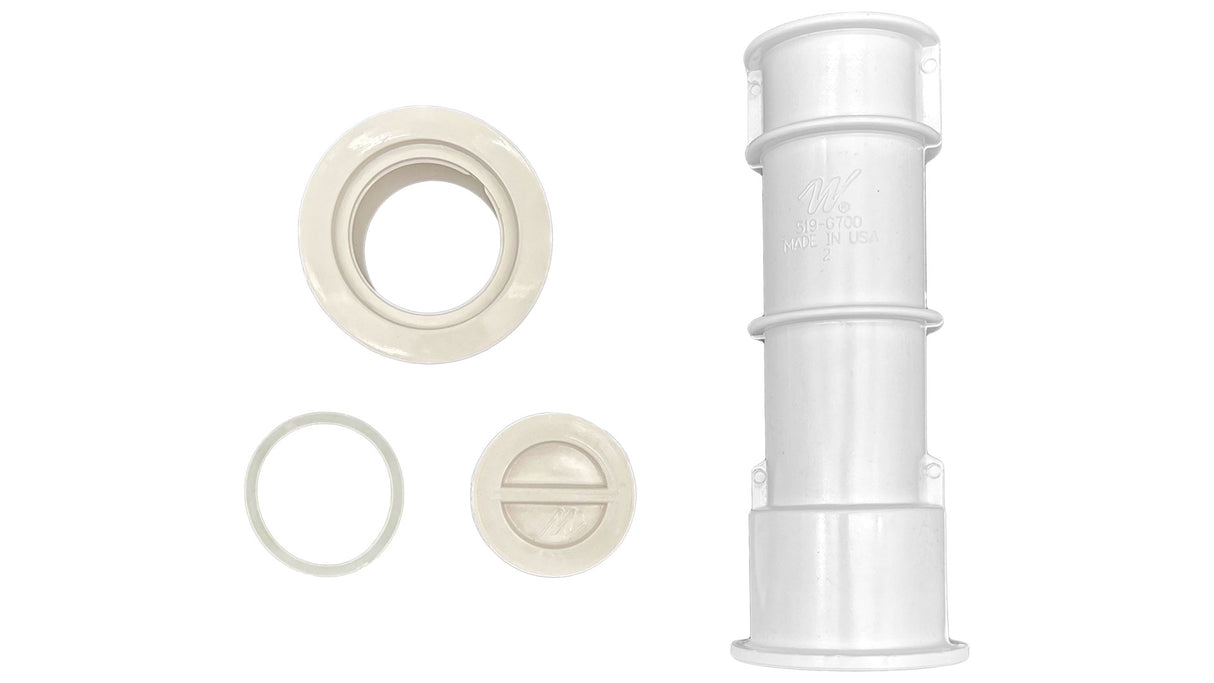 Volleyball Pole Holder Flange - White | 519-6710
