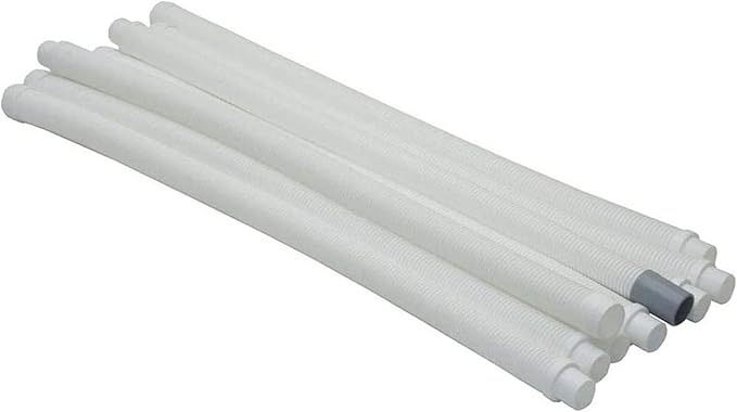 Hayward Poolvergnuegen The PoolCleaner  Hose Kit 1 Leader, 9 Connector 33', White