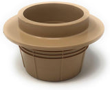 Caretaker Tan Cleaning Head with 2 1/2" Collar and Cap || 5-9-581A