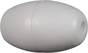 Pentair Solid White Oval Float (3 in. x 5 in.) Fits 1/2 in. Rope || R181046