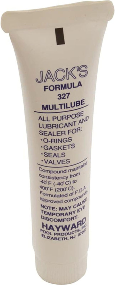 Hayward Jack's Formula 327 Multilube lubricant and sealer tube for O-rings, gaskets, seals, and valves