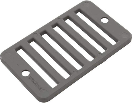 Rectangular Grate w/ Screws Gray || 25533-001-010