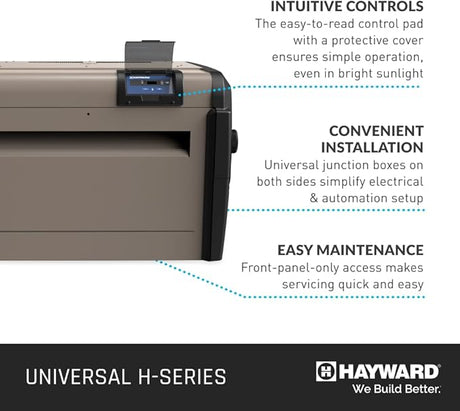 Hayward Universal H-Series Natural Gas Heater 400K BTU | W3H400FDN